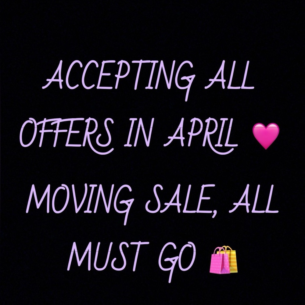 Moving in June!! All must go!! 🩷🩷🩷